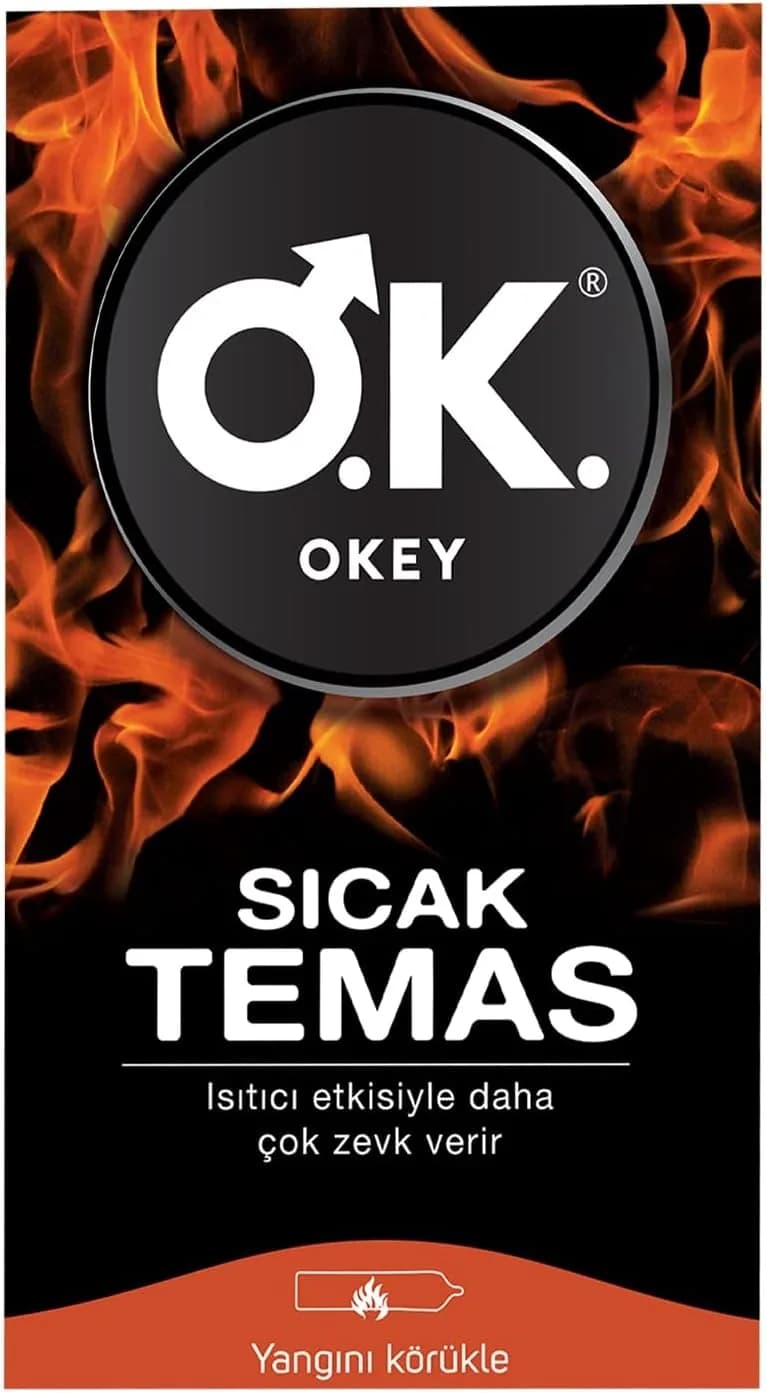 Okey Sıcak Temas Prezervatif
