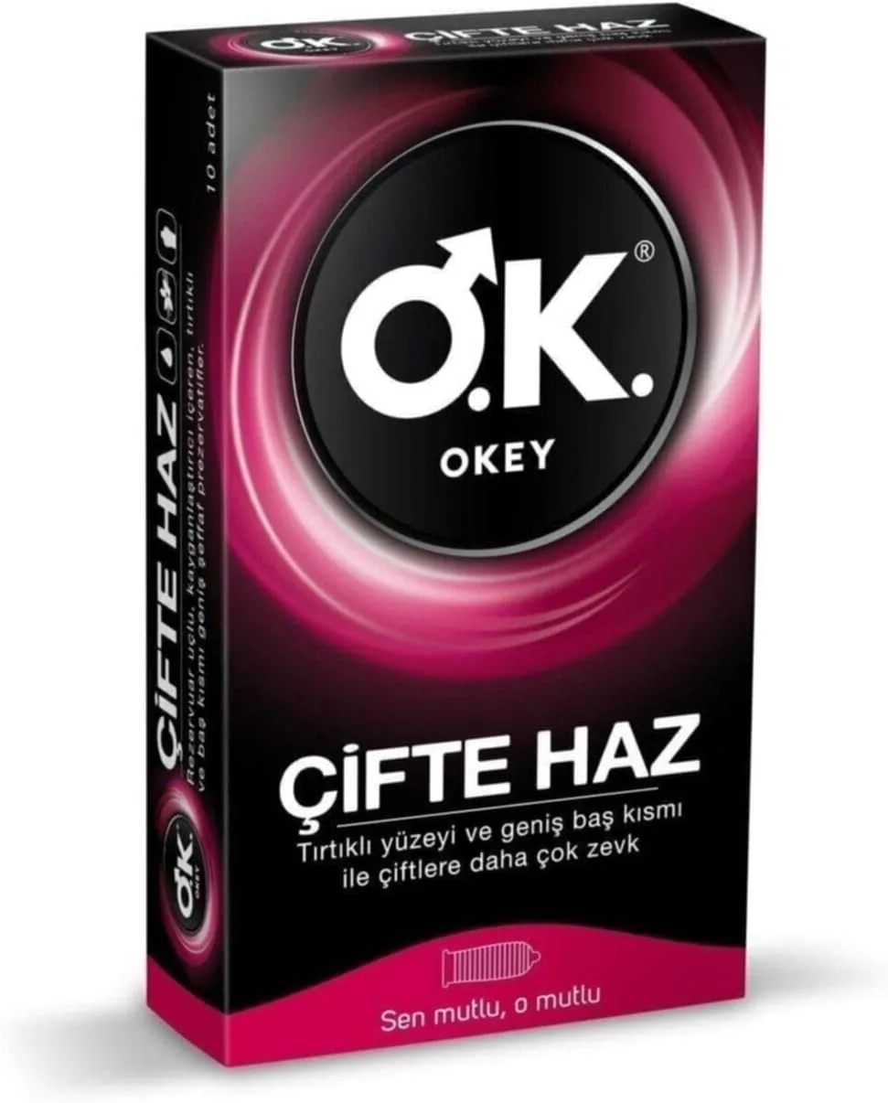 Okey Çifte Haz Prezervatif