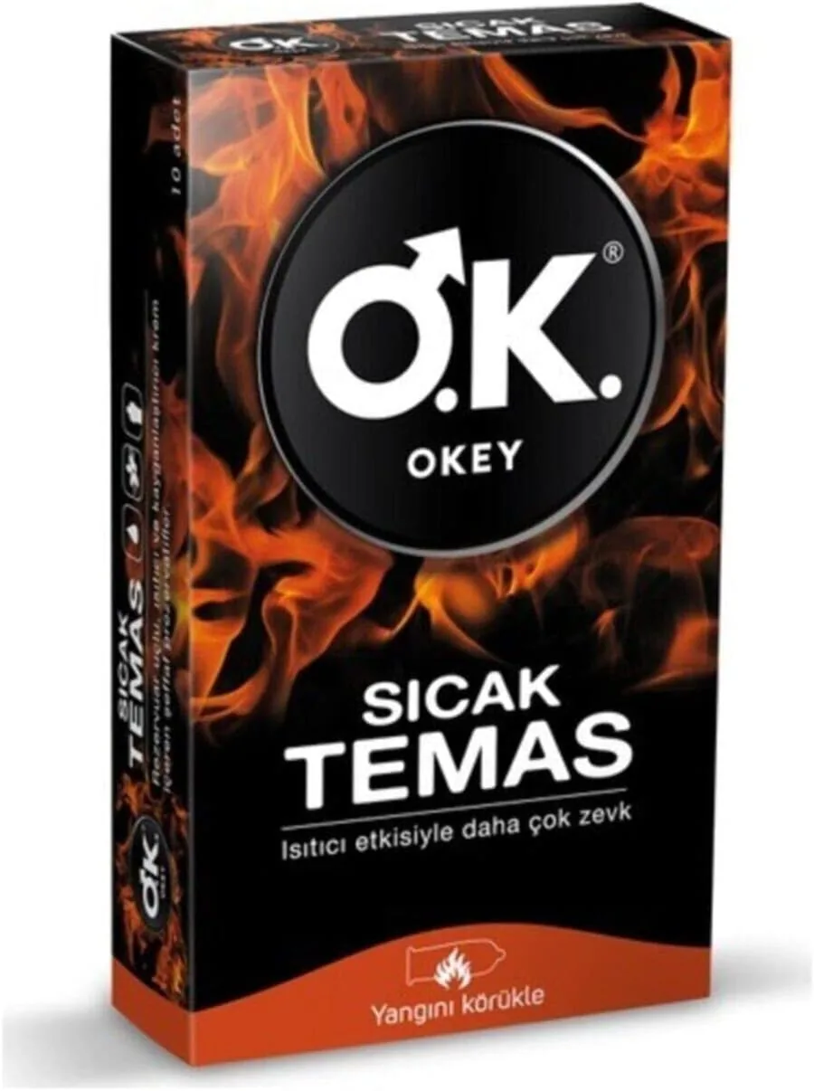Okey Sıcak Temas Prezervatif