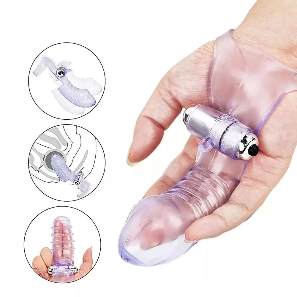 Parmağa Takılabilir Klitoris ve G-Spot Uyarıcı 2 in 1 Vibratör
