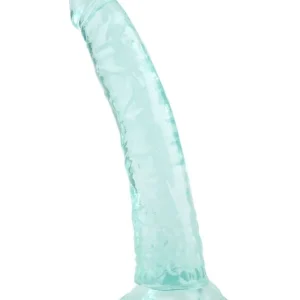 21cm Yeşil Jel Doku Dildo