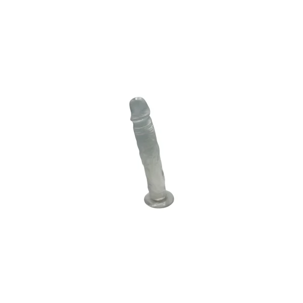 Beyaz Jel Dildo 19 cm - Görsel 2
