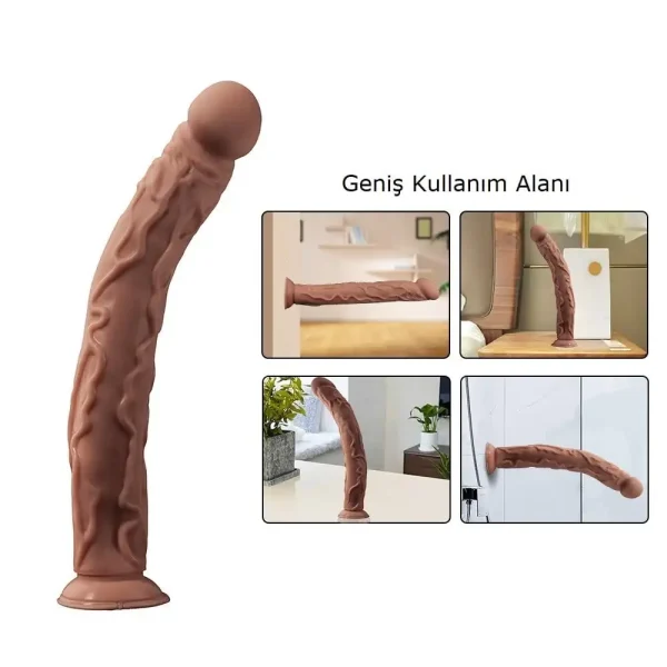 Gerçekçi Uzun & Kalın Dildo Penis - Görsel 4