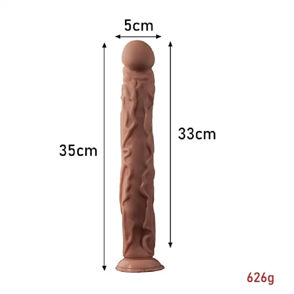 Gerçekçi Uzun & Kalın Dildo Penis - Görsel 5