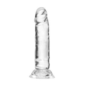 Jel Dokuda Testissiz Ultra Yumuşak Şeffaf Mini Yapay Penis 13 CM