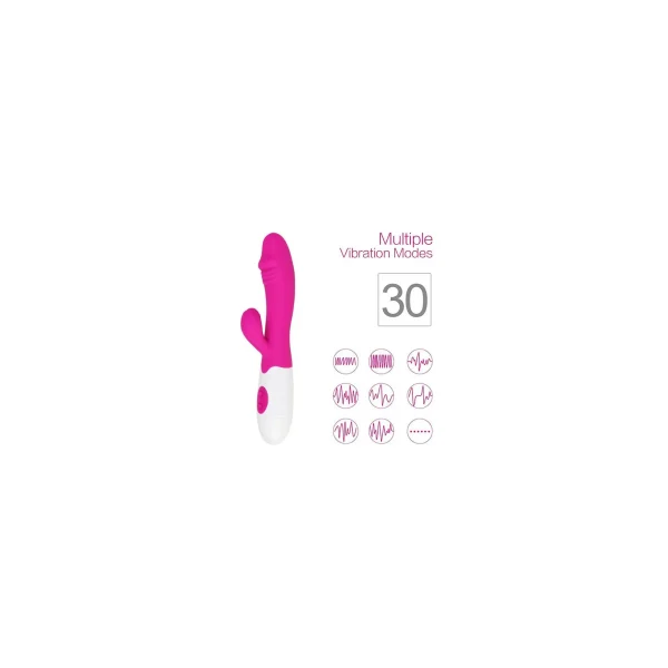 Klitoris ve G-Spot Uyarıcı 2 in 1 Rabbit Vibratör - Görsel 2