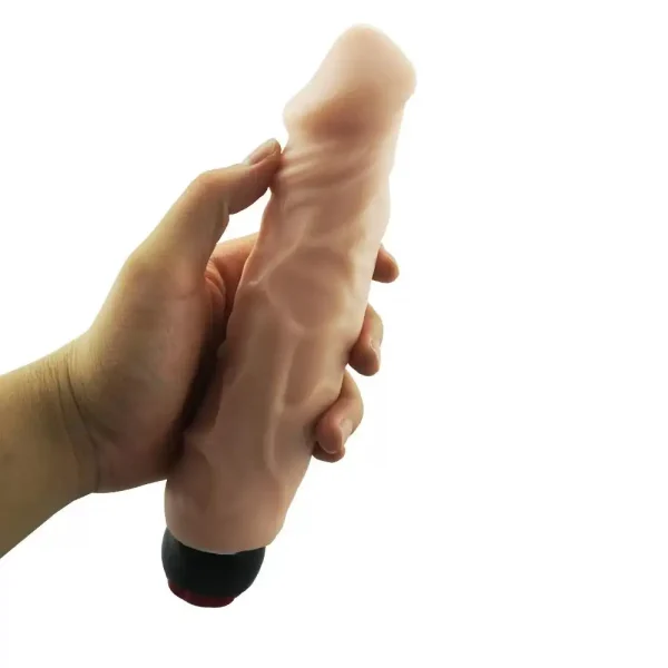 LIFELIKE VIBE Güçlü Titreşimli Klasik Kalın Realistik Vibratör Penis - Görsel 4
