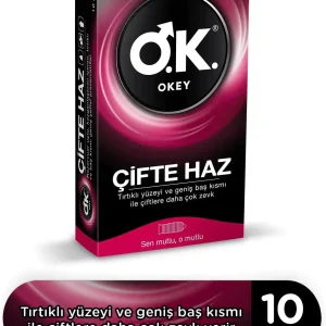Okey Çifte Haz Prezervatif