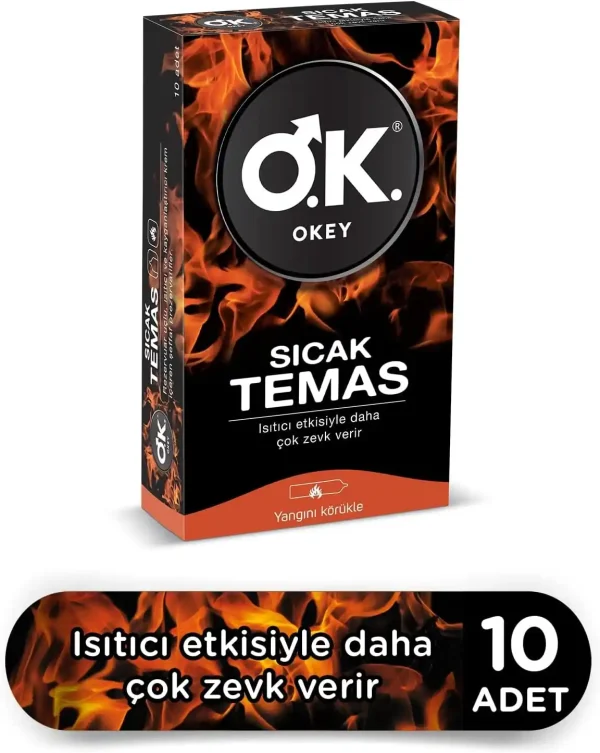 Okey Sıcak Temas Prezervatif - Görsel 2