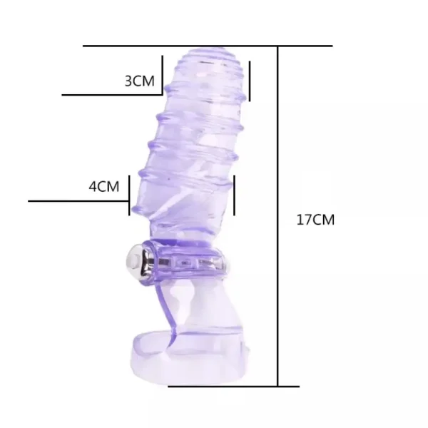 Parmağa Takılabilir Klitoris ve G-Spot Uyarıcı 2 in 1 Vibratör - Görsel 4
