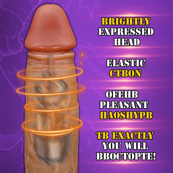 Telefon Kontrollü Hareketli Gerçekçi Dildo Vibratör - Görsel 4