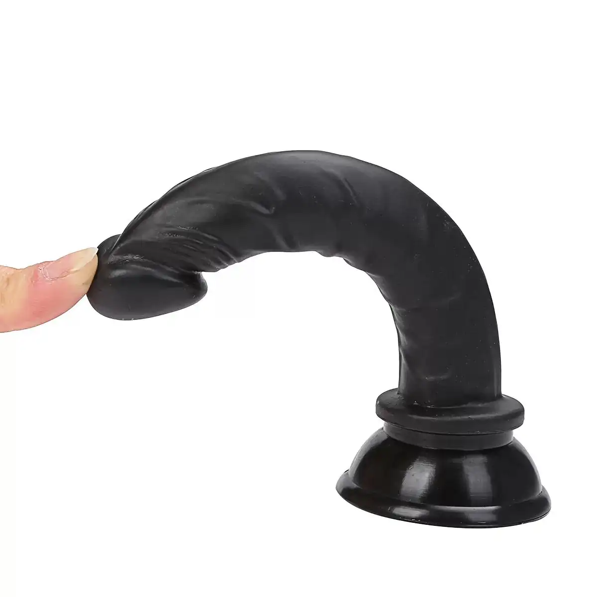 Testissiz Realistik Siyah Anal Penis - Görsel 2