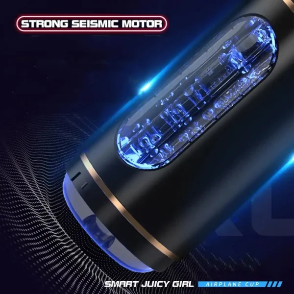 Ultra Gerçekçi Otomatik Suni Vajina Mastürbatör - Görsel 3